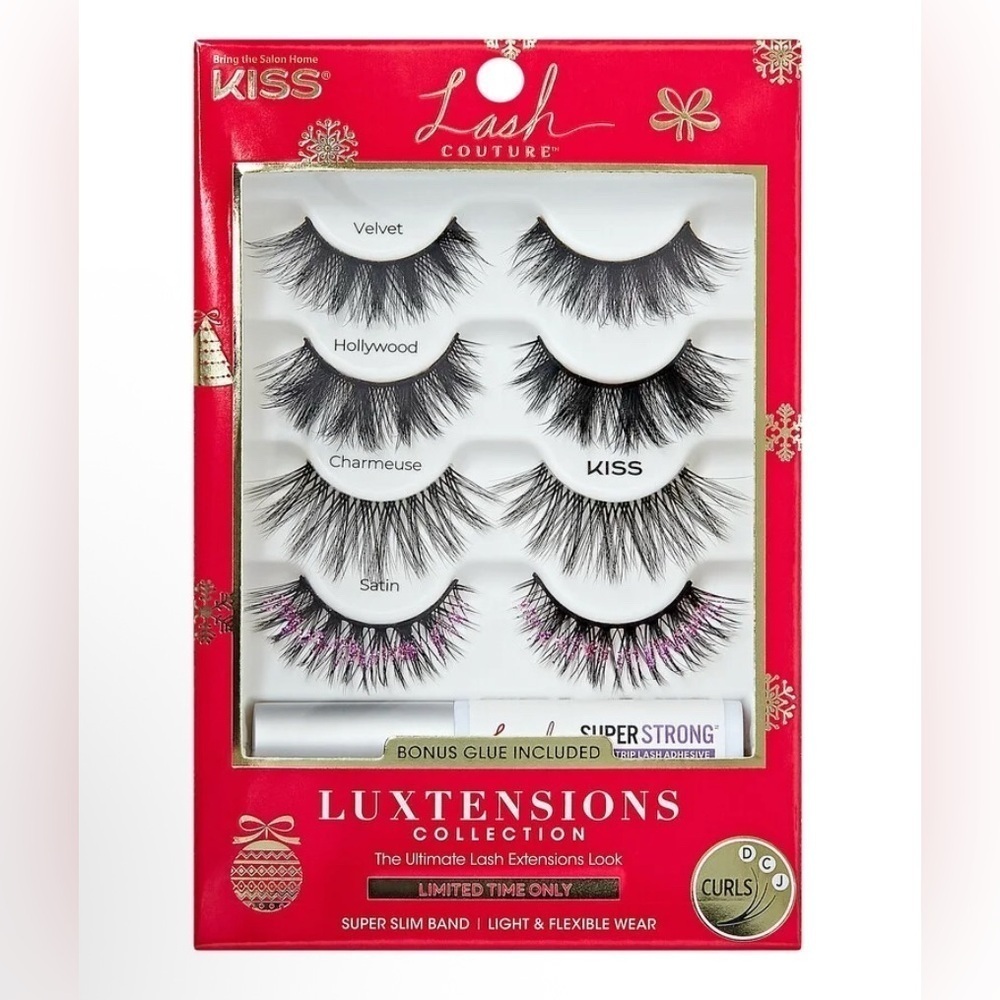 New in Box KISS Lash Couture Luxtensions Collection Limited Edition (4pairs)